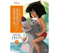 Coloriages mystères Disney - Grands classiques Spécial débutants - William Bal - Hachette Heroes - broché - Document jeunesse