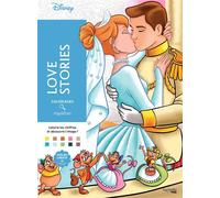 Coloriages mystères Disney - Love Stories - Alexandre Karam - Hachette Heroes - broché - Livre-jeu