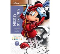 Coloriages mystères Disney - Mickey and friends - Jérémy Mariez - Hachette Pratique - broché - Livre-jeu