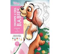 Coloriages mystères Disney - Trompe l'oeil Babies - Aurélia Stéphanie Bertrand - Hachette Heroes - broché - Livre-jeu