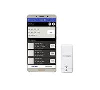 Colorimètre portatif 45/0 Analyseur de différence de couleur colorimètre à main numérique for le revêtement en plastique à l'encre de peinture avec téléphone mobile App LS170 pour usages multiples