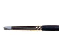 Colour Shaper Pinceau Biseau Plat Extra Ferme Noire Taille 6