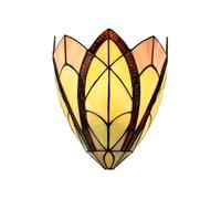 Coloured by Art - Tiffany style Applique Murale Flow Souplesse - Art Déco