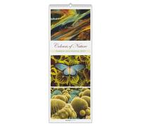 Colours of Nature - Triplets 2027: Streifenkalender 25x69 cm mit 3 Naturfotos pro Monat, Hochformat und Spiralbindung