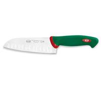 Coltello santoku Lama olivata in Acciaio INOX cm 16 Made i