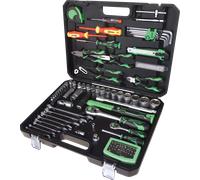 KS Tools – Coffret de douilles COMPETITION 512.0107 – 107 pièces 1/4" + 1/2" FlankTraction