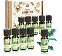 COM-FOUR® 10x Huiles parfumées dans un ensemble - parfum d'ambiance naturel - huile parfumée pour diffuseurs d'arômes