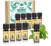 COM-FOUR® 10x huiles parfumées dans un ensemble, parfum d'ambiance voyage | huile parfumée pour diffuseurs d'arômes - vaporisateurs d'eau - humidificateurs d'air