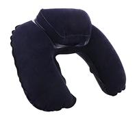 com-four® Oreillers Cervicaux Gonflables | Coussin cervical gonflable, pliable pour voiture, train et avion, compact et facile à ranger