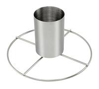 COM-FOUR® Rôtissoire à poulet en acier inoxydable, gril à poulet | rôtissoire à gril pour la cuisson de poulets entiers au four