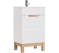 Comad Bali White armoire 50x39x84 cm sous-lavabo sur pied blanc BALIWHITE824-50CMFSC
