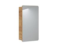 COMAD Cabinet Miroir De Salle De Bain - H 75 X L 40 X P 16 Cm - Archipel