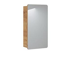 COMAD Cabinet Miroir De Salle De Bain - H 75 X L 40 X P 16 Cm - Archipel