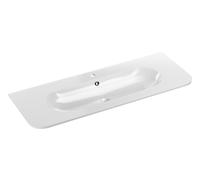 Comad Pure umywalka 120x46 cm półokrągła meblowa biała PURE WHITE GLOSS UM 120-46