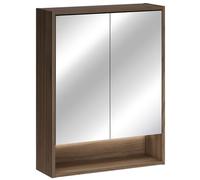 Comad Viola armoire 60x19x77 cm avec miroir noyer VILLA UN 84-60-2D