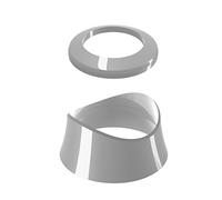 COMAP Kit de Personnalisation pour Tête Thermostatique SENSO - Inox - R100080