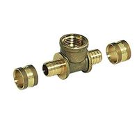 COMAP Raccord PER à glissement - Té sortie Femelle - Diamètre ⌀20x1,9 mm - Femelle 1/2" (15x21) - Pexy pour Tubes PER - 4351
