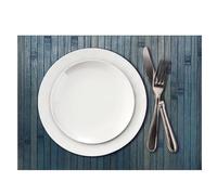 Comart - 4 Sets de Table Bambou - Résistants Chaleur - 30x45 - Bleu