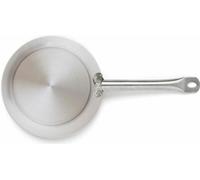 Comas poêle à frire Fuji induction, poêle avec fond sandwich, acier inoxydable, argent, 36 cm, 8519