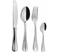 Comas Service de couverts Baguette XL 24 pcs, Couverts de table, Acier inoxydable 18/10, Argenté, 4883