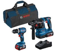 Combi-kit 2 outils 18V (GSB 18V-45 + GBH 18V-22) (2x4.0Ah) - BOSCH 0615A50039