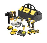 Combi set - DEWALT - DCK611P1D2-QW - 6 pièces - 12V XR - 3 batteries (5.0Ah+2x2.0Ah)
