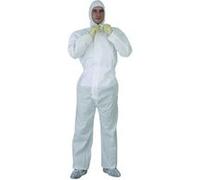 Combinaison BASICLEAN CONFORT Cat III Types 5 & 6 SMS T2XL - SEGETEX-EIF - CS7025 Blanc G