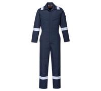Combinaison Bizflamme Femme Marine Protection Ignifuge Antistatique Femme - Portwest