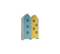 Combinaison D'armoires 2 Parties Casami Bruges bleu jaune