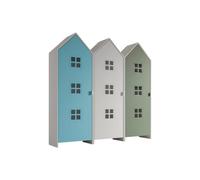 Combinaison d'armoires 3 parties casami bruges bleu blanc vert