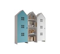Combinaison d'armoires 3 pièces casami bruges blanc multicolore