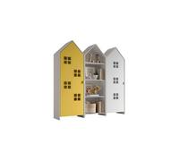 Combinaison D'armoires 3 Pièces Casami Bruges jaune blanc