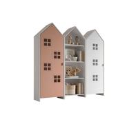 Combinaison d'armoires 3 pièces casami bruges multicolore rose