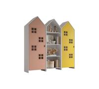 Combinaison d'armoires 3 pièces casami bruges rose jaune
