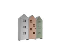 Combinaison D'armoires 3p Casami Bruges blanc rose vert