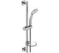 Combinaison de douche Ideal Standard Idealrain B9501AA 60 cm S1, avec douchette 1 fonction Ø 8 cm, chromée