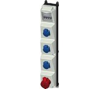 Combinaison de douilles AMAXX - Support mural combiné CEE-Socket IP44 960004 | Mennekes | 960004 | Combiné de prises CEE