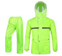 Combinaison de Pluie Homme Femme Veste Réfléchissante + Pantalon Imperméable Tenue de Pluie Homme Femme de Travail Vêtements Imperméables Veste Imperméable + Surpantalon Ensemble Impermeable 2 Pieces