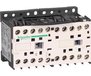 Combinaison de protecteurs inversés Schneider Electric, 3p+1S, 2,2 kW/400 V/AC3, 6 A, bobine 24 V CC LP2K0610BD