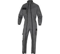 Delta Plus Combinaison de travail Mach 2 à double zip gris/orange Taille L
