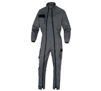 Combinaison de travail double zip Mach 2 DeltaPlus, coloris gris, taille L