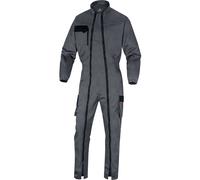 Delta Plus Combinaison de travail MACH2 V3 double zip gris/orange Taille XL