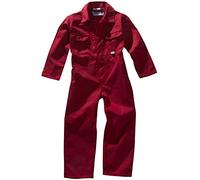 Combinaison de travail pour enfant Army And Workwear - Rouge - 3-4 ans- 61 cm poitrine