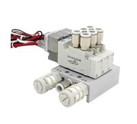 Combinaison d'électrovannes SY3120 Vanne de commande de cylindre à commande électronique unique SY3120-5LZD-M5 SY3120-6LZD-M5(9 Stations)