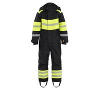 Combinaison d'hiver pour enfants Blakläder 5215, couleur : noir/jaune haute visibilité, taille : 110/116