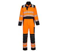 Combinaison haute visibilité ignifuge « FR509 » PW3 - Portwest Orange/Noir XL