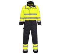 Combinaison de protection multi-normes Portwest FR60 Jaune/Navy Taille XXL