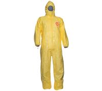 Combinaison jetable étanche jaune TYCHEM 2000 C COVERALL - T4 / XL Coverguard