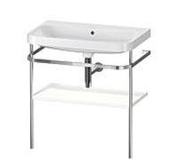 Duravit Happy D.2 Lavabo avec support, HP4837N3636, c-shaped