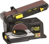 Combiné Ponceur FAR TOOLS BDS150, 370 W, Abrasif 915 mm x 100 mm, Diamètre 150 mm, Vitesse 8.3 m/s, Noir